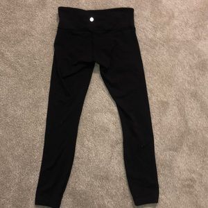 Lululemon black leggings